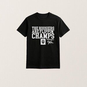 The Hoosiers Are Indiana Flippin Champs Shirt